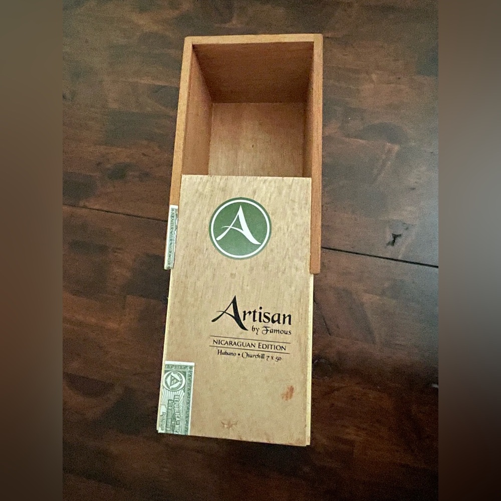 Artisan by Famous Nicaraguan Edition Wooden Cigar Box